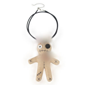 New Halloween Products WOODOO Doll necklace headband costume accessories and props cosplay Performance costume hair accessories