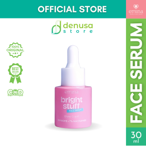 Emina Bright Stuff Face Serum Glow Concentrate 30ml / 7.5ml | Serum Wajah Remaja Mencerahkan Glowing