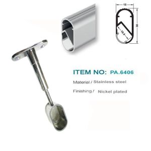 pas treo thanh suốt elip tủ quần áo ( 85-122mm) tăng chỉnh bít đầu