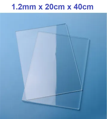 (1.2mm 20x40cm) Combo 3 tấm nhựa mica cứng trong suốt làm hộp mica chuồng hamster mica ốp biển số trang trí thủ công chế đồ chơi sáng tạo có nhận cắt theo yêu cầu - Luân Air Models
