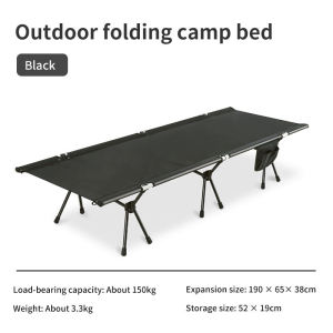 Velbed Naturehike NH22JU028 Folding Bed Kasur Lipat Camping Tempat Tidur Lipat Outdoor Pelbed TNI Portable