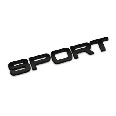 Miếng Dán Chữ SPORT chữ rời Bằng Kim Loại Trang Trí Xe Hơi Miếng Dán Sport 3D Làm Đẹp Xe Ô Tô