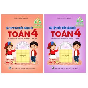 Sách - Bài tập phát triển năng lực Toán 4 Tập 1+ 2 (Biên soạn theo SGK kết nối)