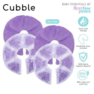 Cubble Hot & Cold Breast Pads (1-Pair) Breast Therapy for Breastfeeding