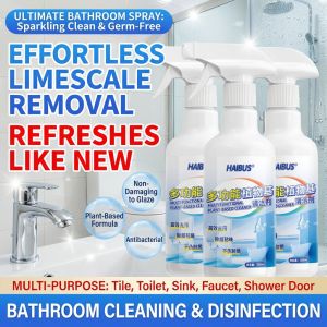 Multi-functional Plant-based Cleaner Effective For Removing Stains From Bathrooms Toilets Glass Cleaner Bathroom Stain Remover Powerful Anti-Scale Cleaning Agent