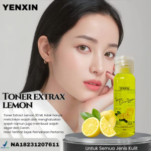 VIRAL TONER GLOWING LEMON BOOSTER UNTUK WAJAH GLOWING BISA COD