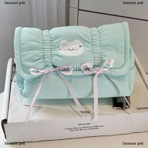 [COD] Season pet กระเป๋าดินสอรูปโบว์น่ารักกระเป๋าปากกานักเรียนกระเป๋าใส่เครื่องเขียนความจุมาก