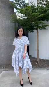 DEA DRESS TENUN LURIK - KEMEJA TENUN - DRESS ETHNIC