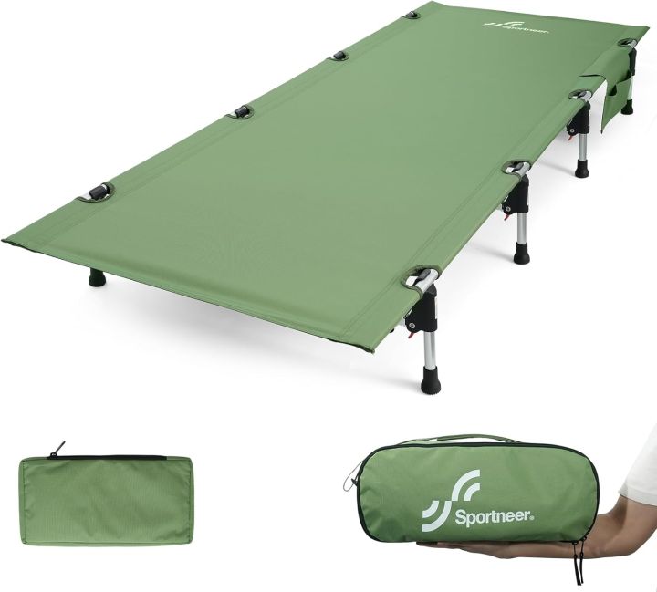 portable camping collapsible cot backpacking
