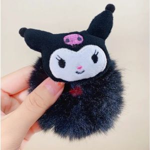 Ikat Rambut Bulu Scrunchie Karakter Kartun Kunciran Rambut Anak Lucu Imut