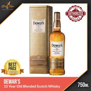 Dewars 15 Year Old Blended Scotch Whisky 750ml