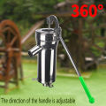 Manual Water Pump Stainless Steel Jetmatic Pump Home Well Hand Shake Suction Pump. 