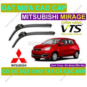 Gạt Mưa Lưỡi Silicon Kính Lái Mitsubishi Mirage Cặp Gạt M.ưa Kính Lái Mitsubishi Mirage Có Đủ S.ize Cho Các Đời Mirage