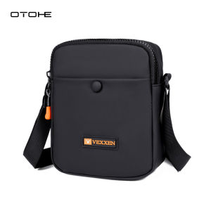 OTOHE Men Fashion Shoulder Bags Sling Chest Bag Cross Body Bags Messenger Bag Waterproof Cross Body Bag Large Capacity Sling Bags Simple Student Teenager Bag