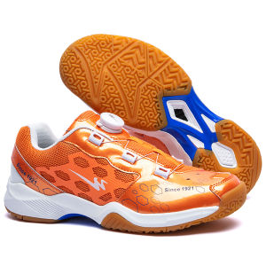 รองเท้ากีฬาชาย WAVE รุ่น 2025 สีขาว/เขียว/ส้ม วัสดุไนลอนและโฟม สไตล์สปอร์ต ใหม่ Size 37-44 A3แบดมินตันรองเท้าสำหรับผู้ชายผู้หญิง Professional รองเท้าเล่นกีฬาผู้ชายรองเท้าวิ่งรองเท้า Breathable Hard-Wearing Anti-ลื่นรองเท้าวิ่งน้ำหนักเ aerus Z รองเท้าแบดมิ