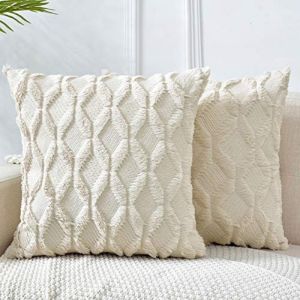 Plush Pillow Cover Decorative Pillow Covers Decorative Plush Colorful Cute Home Cushion Cover Sofa Bedroom Household Pillowcase 45*45cm