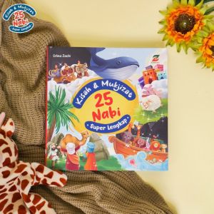 Buku Kisah dan Mukjizat 25 Nabi Hard Cover Full Color Ziyadbooks Buku Bacaan Cerita Anak