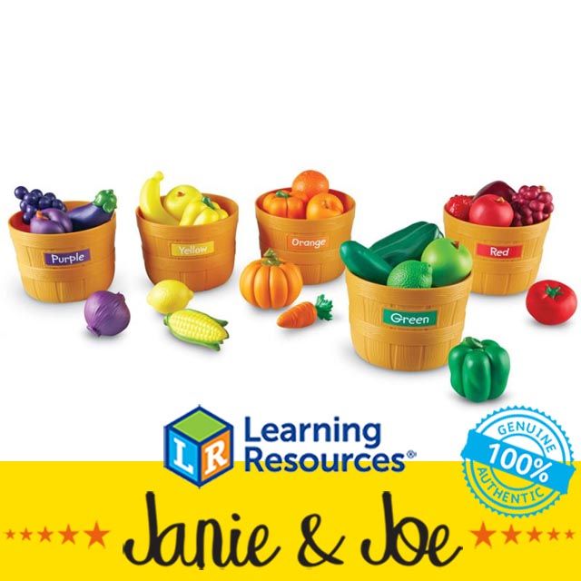 LEARNING RESOURCES Farmers Market Color Sorting Set- Age 18+