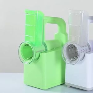 Electric Multifunctional Roller Cutter – Vegetable/Cheese Slicer/Shredder & Shaved Ice Tool for Kitchen