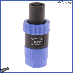 【jianzhanqinl】 1pcs nl4fc 4pins chuyên nghiệp Speakon nam cắm tương thích âm thanh loa khuếch đại âm thanh cáp kết nối chuyên nghiệp cắm