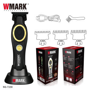 WMARK NG-7030 NG-7230 Professional Hair Clipper 8500RPM Rechargeable Hair Cutting Machine Salon