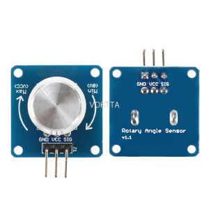 DC 3-5.5V ROTARY cảm biến góc Module-Núm điều chỉnh công tắc chiết áp mô-đun