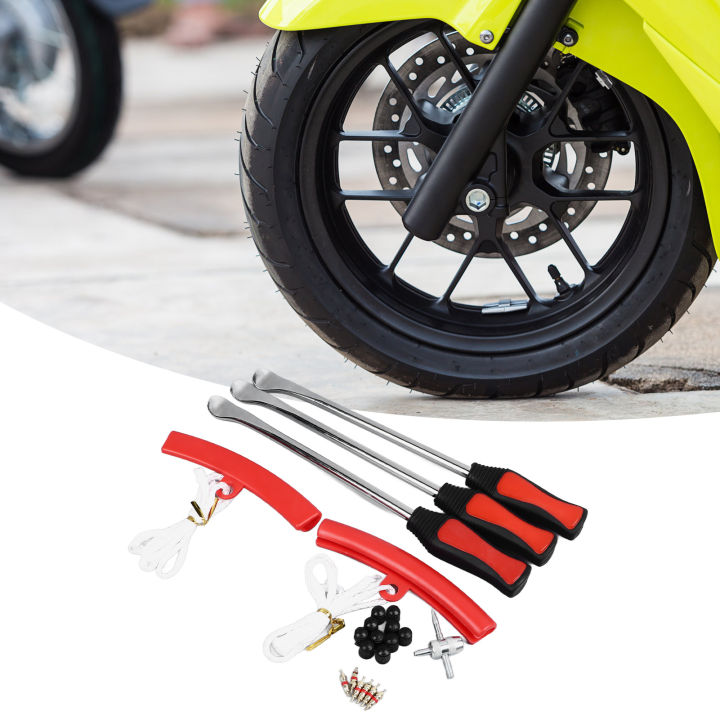 Motorcycle Tire Changing Tools Tire Lever Spoon Tool Kit Professional