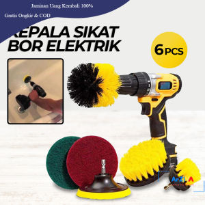 OTOHEROES Kepala Sikat Bor Elektrik Cleaning Brush Head 6 PCS - DB005 - Mix Color