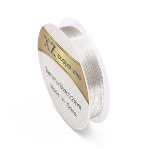High Quality 0.2/0.3/0.4/0.5/0.6/0.8mm Color Preservation Brass Wire for Necklace Bracelet DIY Jewelry Craft Making
