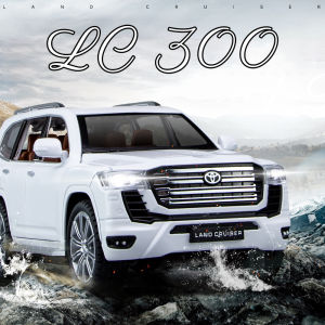 【RUM】 Mô Hình Xe Ô Tô Hợp Kim Toyota Land Cruiser Tỷ Lệ 1:24 Đồ Chơi Xe Ô Tô Đúc Khuôn Hiệu Ứng Âm Thanh & Ánh Sáng Cho Bé Trai Quà Tặng Sinh Nhật Đồ Chơi Trẻ Em Bộ Sưu Tập Xe Hơi