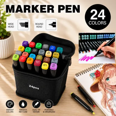 AVINAS Double Headed Marker Pens For Drawing Art Supplies