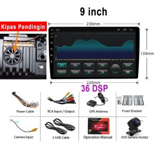 1280*720P 9-Inch IPS Car Player 8G+64G Car Stereo Bluetooth For Mitsubishi Mirage 2012-2019 GPS Navigator