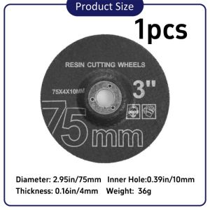 5ชิ้น ใบเจียร ใบขัด ใบตัด ใบเลื่อยตัดหินเจียรมินิ 3 นิ้ว สำหรับเครื่องเจียรหรือลูกหมูไร้สาย(พร้อมส่งจาก กทม.)