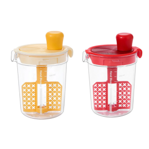Graduated Cup for Mixing and Eggs Liquid Precise Measurement Mug Kitchen Protein Mixer with Plate