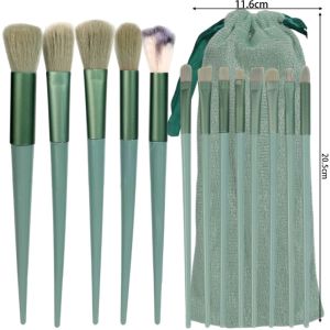 13pcs Makeup Brushes Set Women Cosmetic Brush with Gift Bag Premium Soft Makeup Brush Set Foundation Powder Concealers Eye Shadows Makeup Brush