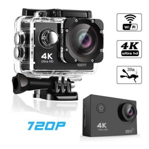 Banchugw Sport Wifi Action Camera 2.0" Waterproof Underwater DVR Camera Remote Control Dash Cam HD 720P Loop Recording Video Camcorder