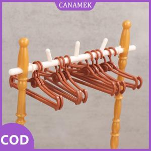 CANAMEK✨ 1 Bộ giá treo quần áo búp bê 30cm giá treo sắp xếp quần áo cho búp bê túi xách quần áo