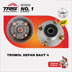 TRS tromol rem depan baut 4 viar 150 200 cc kaisar nozomi happy viar bit 100cc dll