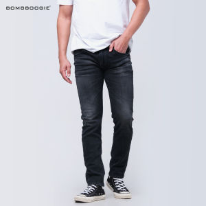 Bombboogie Celana Jeans Pria Skinny J8 Series Col. Grey 43KJ8B3GY