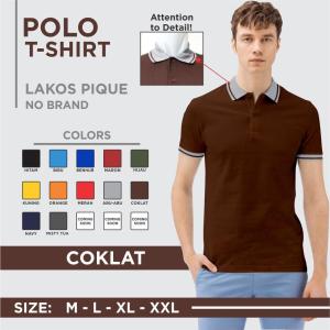 Noveli wear - Kaos pria polo shirt polos Tosca kerah kombinasi lengan pendek | kaos kerah seragam
