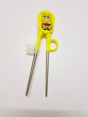 Cartoon Children Learning Chopstick Kid Training Chopsticks for Kids | Stainless Steel Bottom | Penyepit Chopstick Latihan 儿童训练筷