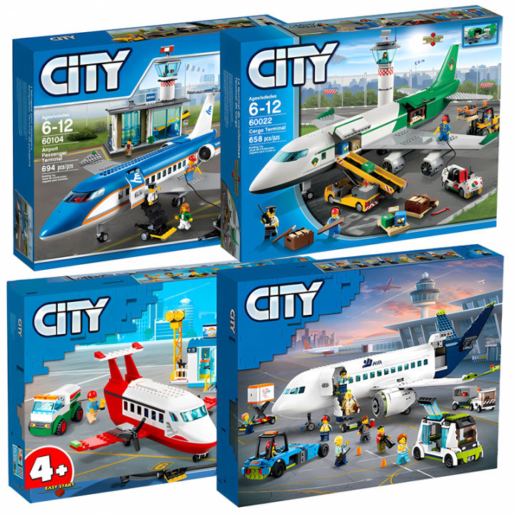 LEGO 2024 New City Series 60367 Passenger Airplane Boeing 747 Model ...