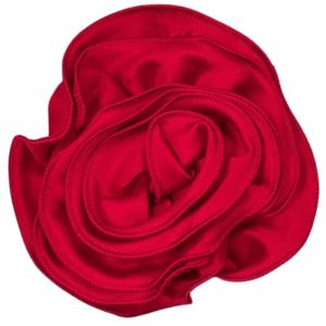 15cm 3D Silk Rose Flower Applique Handmade Evening Gowns Flower Brooch Dancer Dress Flower Brooch Pin Sewing On Patches