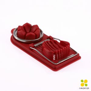 CLM เครื่องตัดไข่ เครื่องตัดไข่ต้ม ที่ตัดไข่ ที่ตัดแบ่งไข่ต้ม  tool for cutting eggs