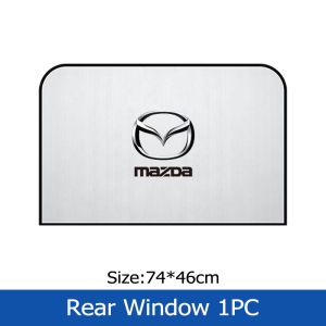 Sieece Car Window Shade Windshield Sun Visor Car Accessories For Mazda 3 2 CX5 CX30 6
