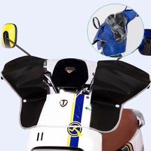 Electric vehicle front rain cover dust prevention sun protection universal motorcycle front cover