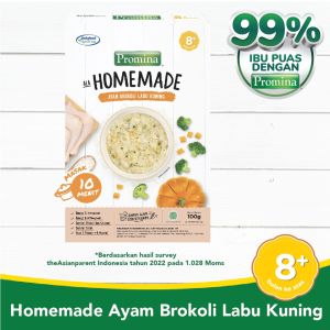 Promina Homemade Bubur Bayi 8 Bulan MPASI Sehat Bergizi 100 gram