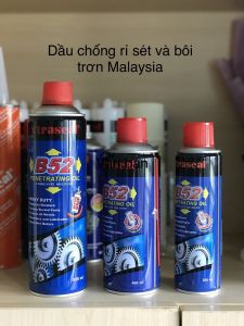 Chai xịt chống rỉ bôi trơn chống ẩm Dầu chống rỉ bôi trơn B52 (400ml) Mùi thơm - Malaysia