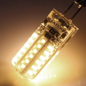 10Pcs G4 Bi Pin LED Light Bulb 12V 3W 5W Non Dimmable 3014 SMD Decorative Colorful Lamps Cool Warm White Red Blue Green For Crystal Chandelier Home Lighting