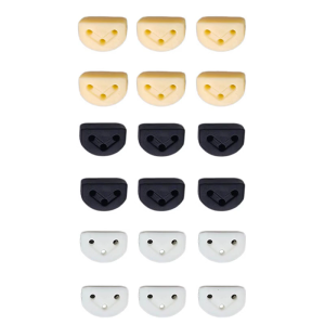 6Pcs Classical Guitar String Retainer Guitar String Lock Nut Block Clamps Guitar String Buckle for Guitar Ukulele Part